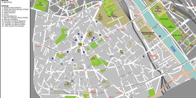 Zemljevid 13. okrožju Pariza
